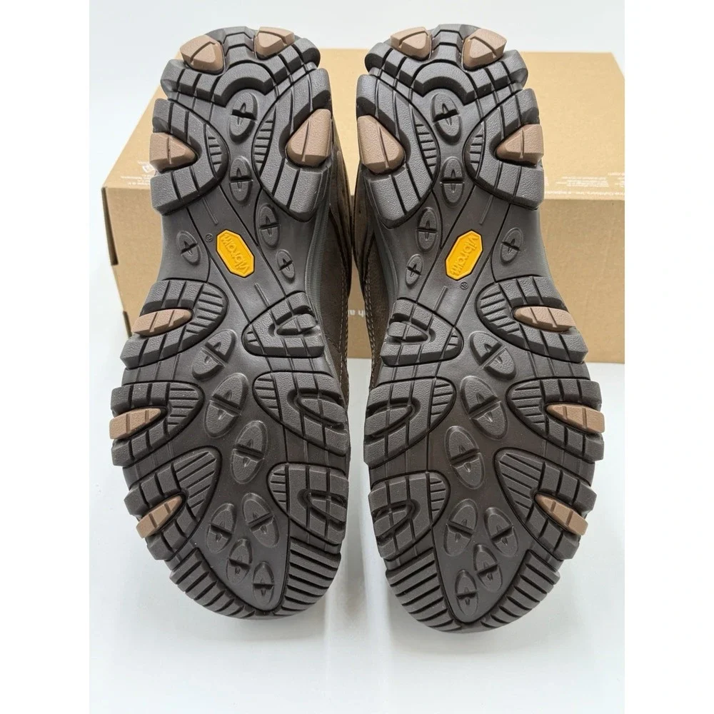 Merrell Men's Moab Adventure 3 Mid WP Waterproof Hiking Boot Earth Size 12